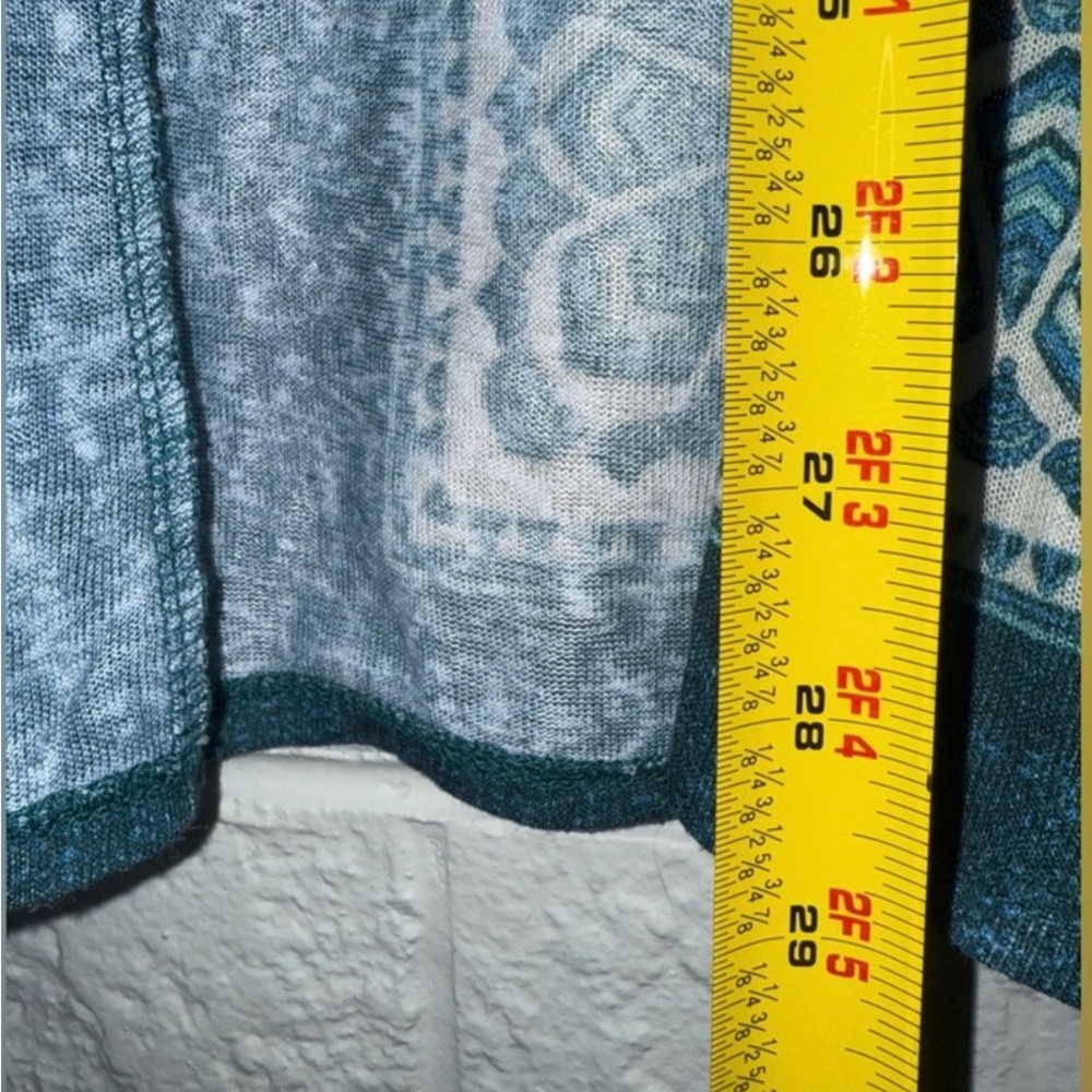 Blue and Cream Women's Kimono - Picture 8 of 8